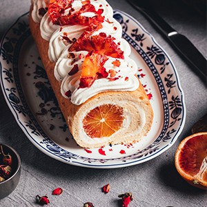 Ruladă cu portocale